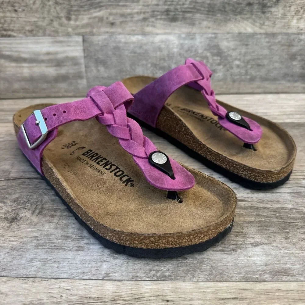 Birkenstock gizeh braided